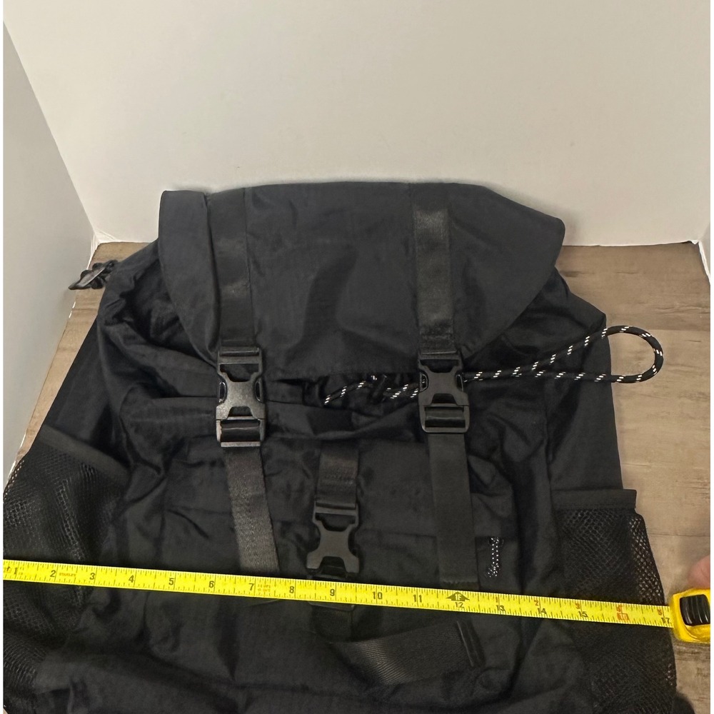 Athleta‎ Black Lightweight Foldable Backpack Draw… - image 7